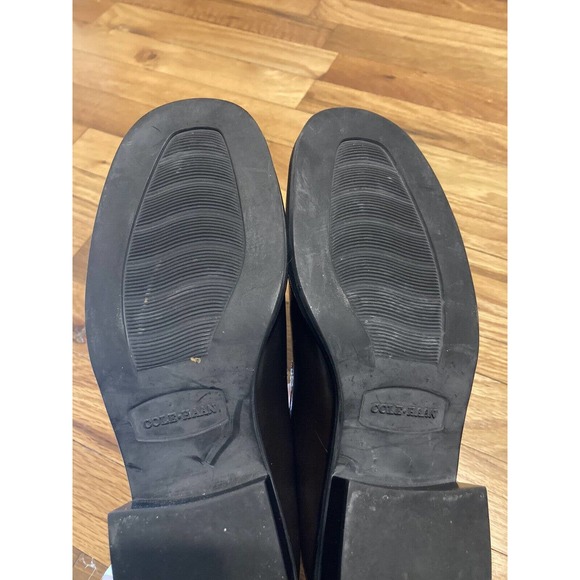 Cole Haan Womens Block Heel Round Toe Pumps Brown Leather Size 8 AA - Picture 7 of 7